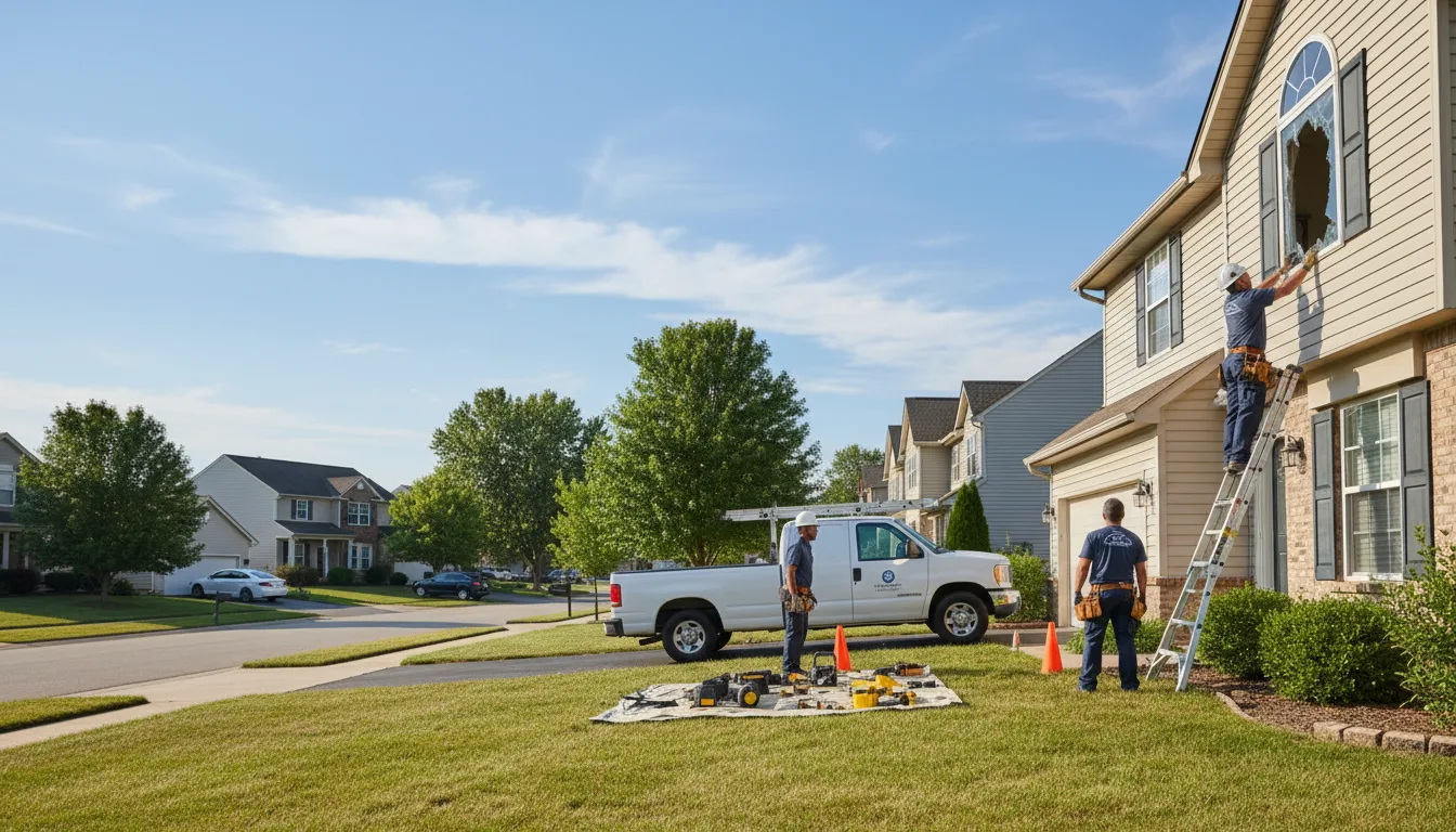 Expert window installer providing residential service in Hollins, AL